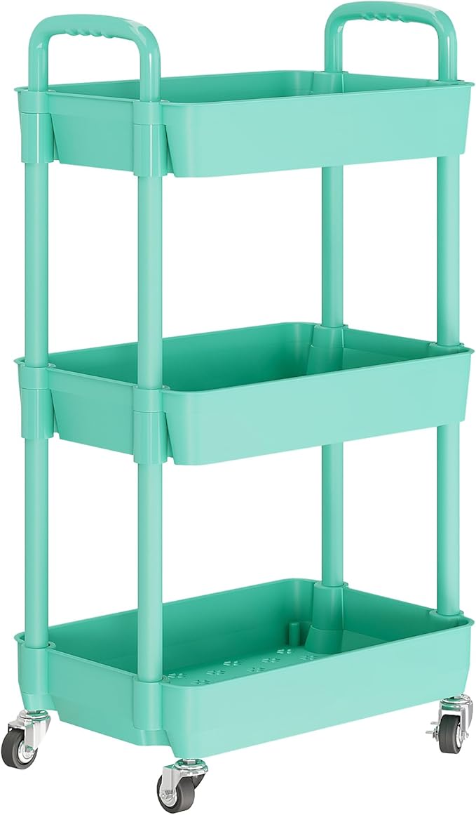 Laiensia 3-Tier Rolling Cart - Image 2