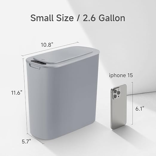 Automatic Motion Sensor Bathroom Trash Can - Image 3