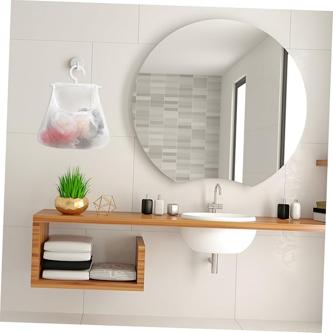 Cabilock 3pcs Mesh Hanging Bag Travel Underwear Organizer Bag Hand Inserts - Image 2