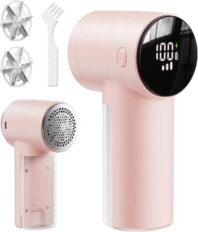Electric Lint Remover and Fabric Shaver, Rechargeable Clothes Shaver by Unknown