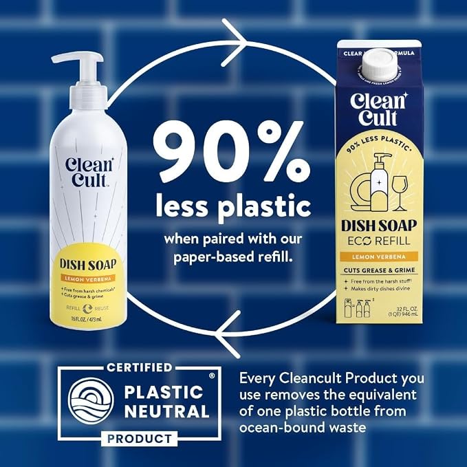 Bundle of Cleancult Dish Soap Liquid Refills - Image 5
