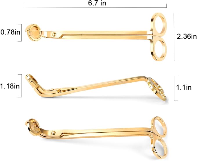 Candle Wick Trimmer Candle Wick Clipper Wick Cutter Scissors - Image 2