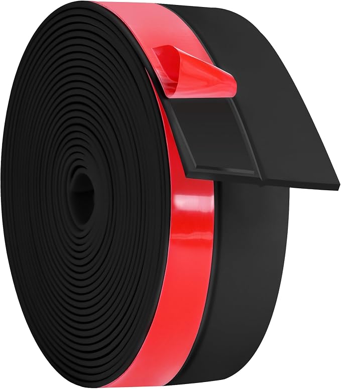 ToLanbbt Weather Stripping Silicone Door Seal Strip 2 in x 20 ft Door Draft by ToLanbbt