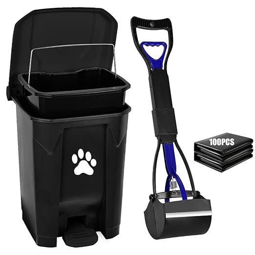 Outdoor Dog Poop Trash Can by Unknown