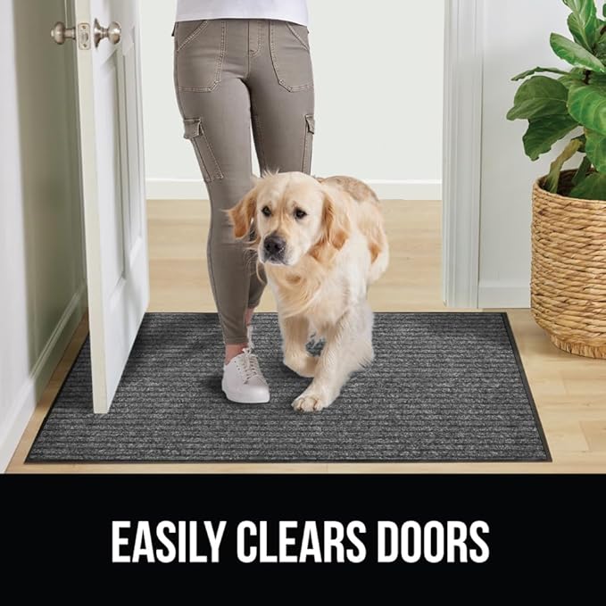 GORILLA GRIP Traffic Guard Door Mat, Heavy Duty Welcome Mats, Commercial Office - Image 5