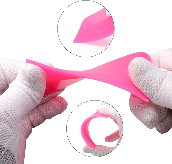 NEWISHTOOL PPF Squeegee for Vinyl, Soft Rubber Scraper PPF Tools, 3IN1 Small - Image 3