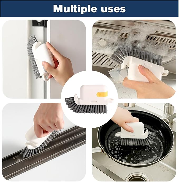 3 in 1 Groove Cleaning Brush, 2025 New Multifunction Window Track Cleaner Brush - Image 3