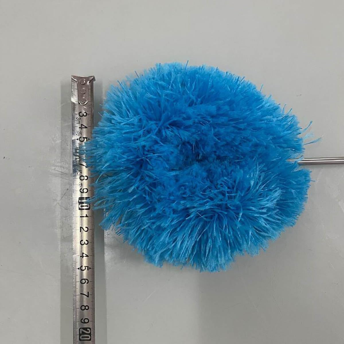 Ceiling Fan Cleaner Duster with Reusable Microfiber Pad Extension Pole 13 to 30 Inch for Cleaning Fan Blades,Door,Window
