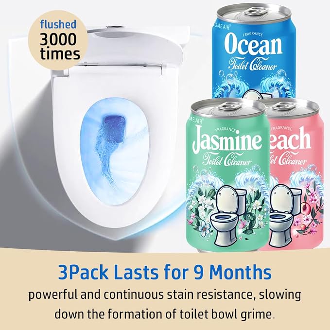 Beverage can Toilet Bowl Cleaner, Septic Toilet Bowl Tablets in Bottles - Image 2