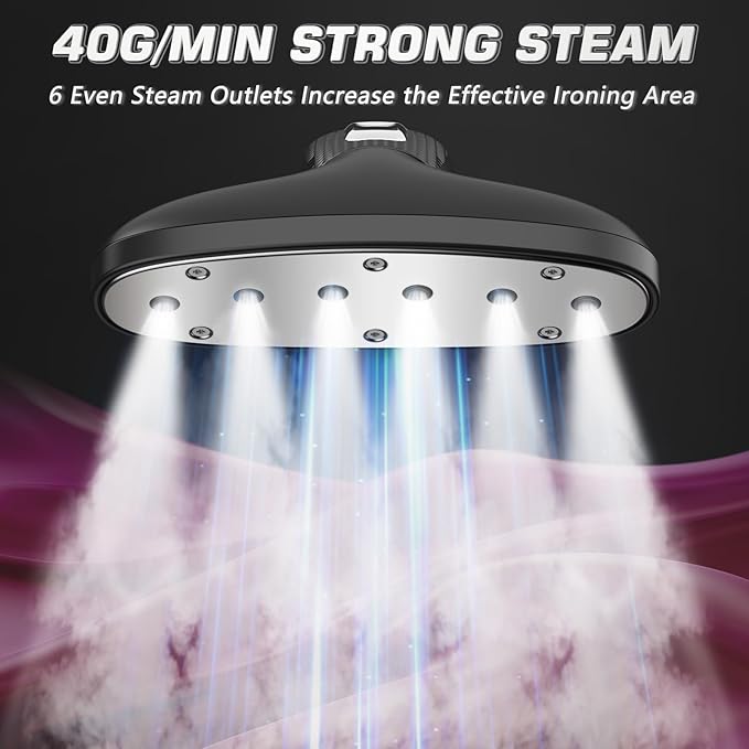 Anthter Steamer for Clothes, 1500W Powerful Standing Garment Steamer - Image 5