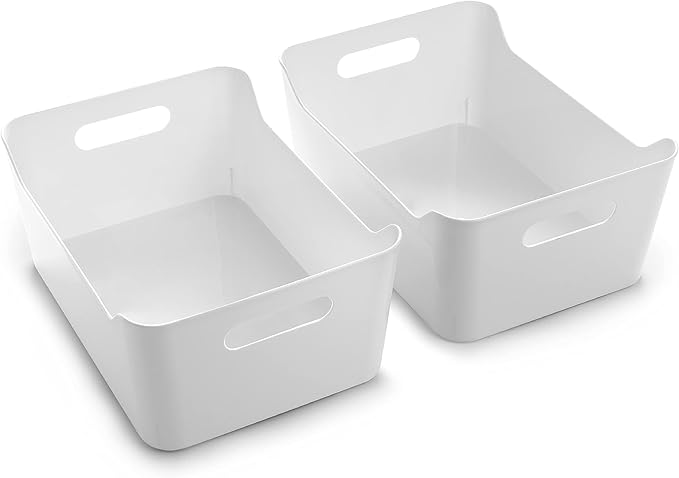 BINO | Plastic Storage Bins, Large by BINO