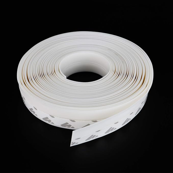 Door Weather Stripping Doors Seal Strip, 26 FT Silicone Sealing Tape by tadpole