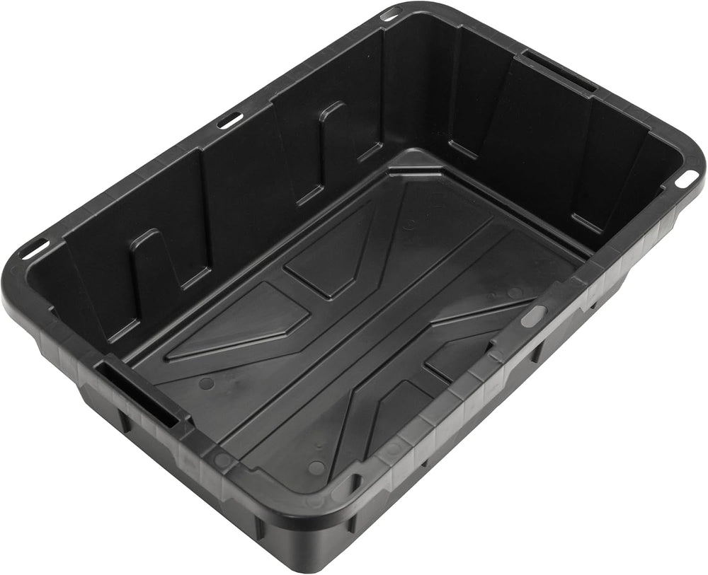 CX Heavy Duty 15-Gallon Stackable Plastic Storage Bins with Lids, 5 Pack