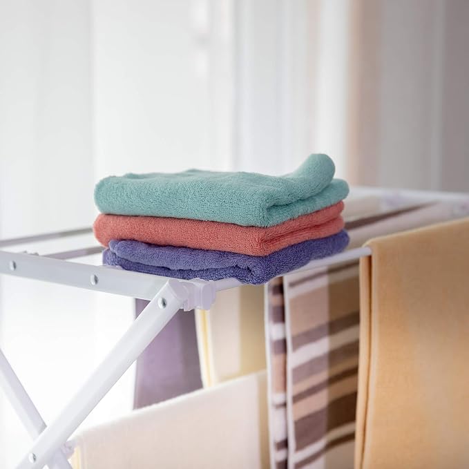 3 Tiers Foldable Clothes Drying Rack, Vertical Laundry Rack Portable and - Image 6