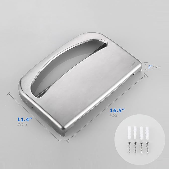 Toilet Seat Cover Dispenser Wall Mount Commercial, Half Fold Toilet Seat Cover - Image 5