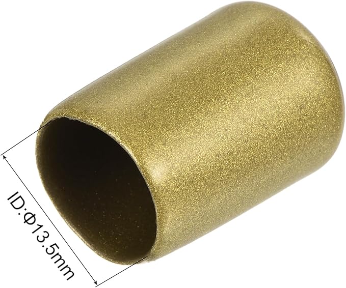 uxcell 20pcs Rubber End Caps 13.5mm ID Vinyl Round Tube Bolt Cap Cover Thread - Image 3