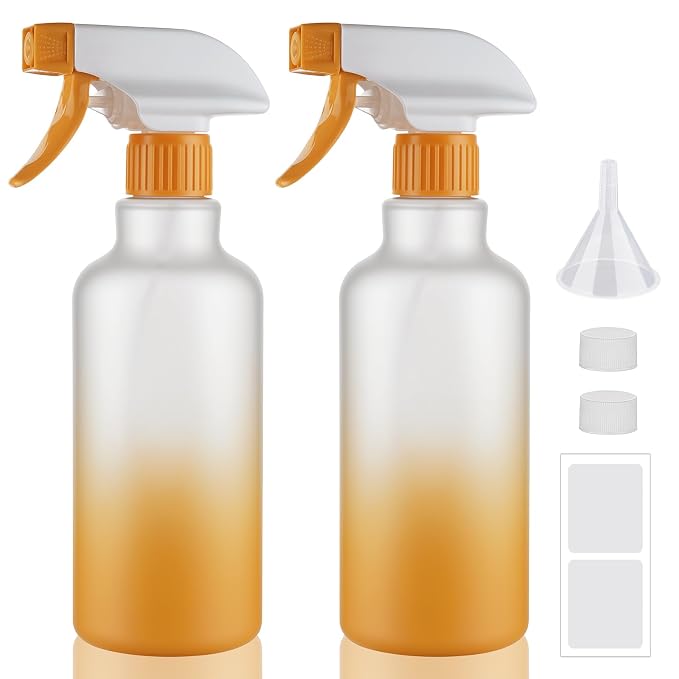 Spray Bottles 16.9oz/500ml Plastic Spray Bottle by Hethyo