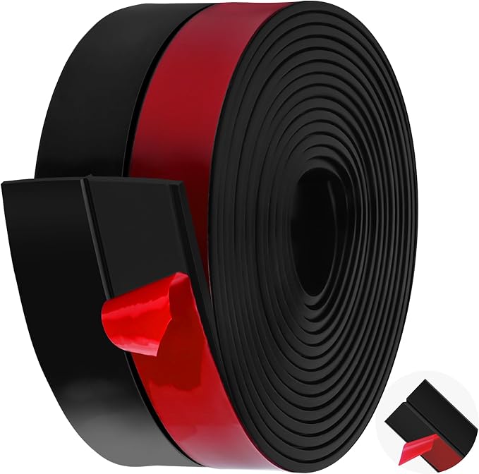 MYFAMIREA Door Weather Stripping 2IN x 10FT Door Draft Stopper Seal Tape by MYFAMIREA