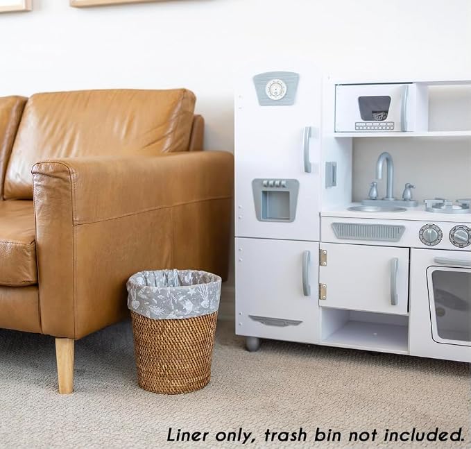 Happy Haven Trash Bags for 2, 4 Gallon Trash Can, Small Garbage Bags - Image 4
