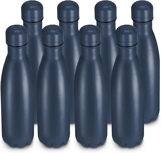 17oz Cola-Bottle Shaped Stainless Steel Leak-proof Water Bottle, Double Wall by Unknown