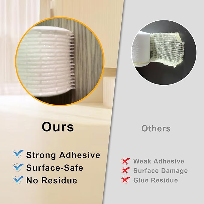 High Density Foam Weather Stripping Door Seal Strip Insulation Tape Roll - Image 2