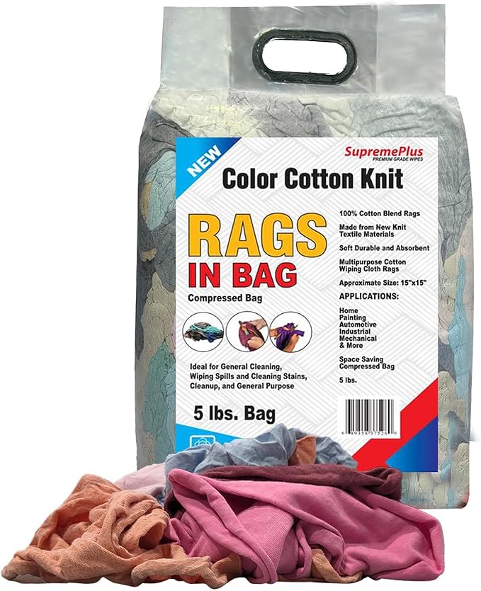 Premium Color Knit Cleaning Rags – Shop Rags Bulk - Image 2
