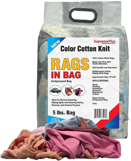 Premium Color Knit Cleaning Rags – Shop Rags Bulk - Image 2