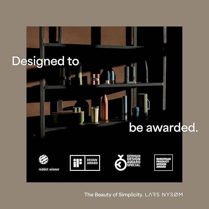 LARS NYSØM Stainless Steel Insulated Water Bottle 12oz 17oz 25oz 34oz 51oz | - Image 7