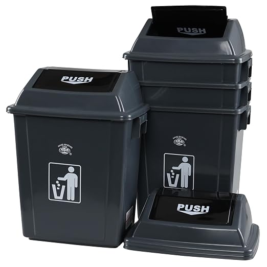 4 Packs 6 Gallon Small Garbage Bin - Image 7