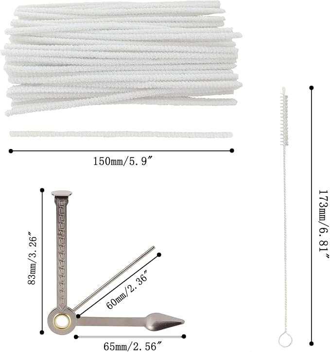WAFJAMF Multifunctional Pipe Cleaning Kit, 50 Pieces of Cleaning Strip 1 Pcs - Image 2