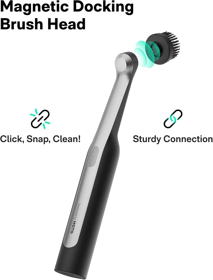 HOTO Wand™ Cordless Spin Scrubber, Electric Rechargeble Grout Cleaning Brush - Image 8