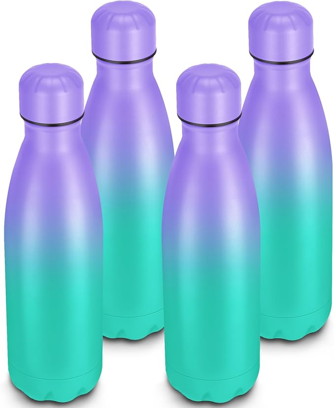 25oz Cola-Bottle Shaped Stainless Steel Leak-proof Water Bottle, Double Wall by Unknown