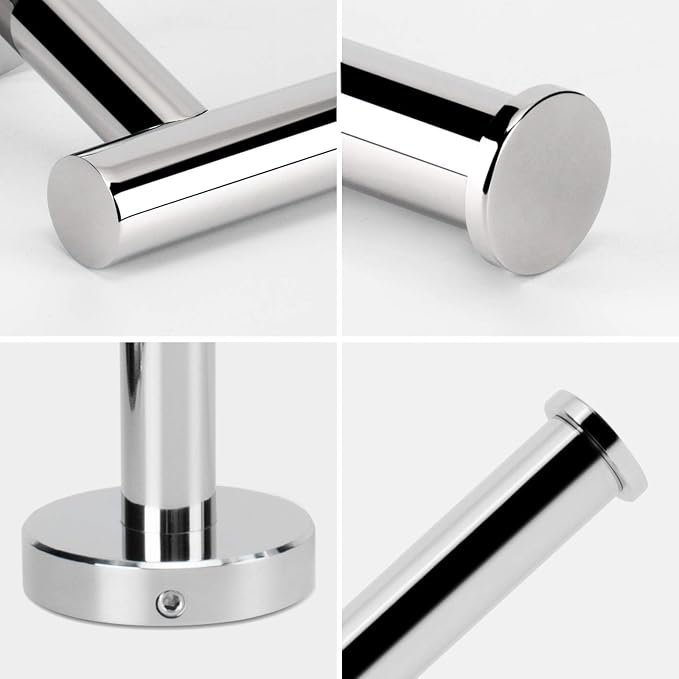 NearMoon Bathroom Toilet Paper Holder, Premium SUS304 Stainless Steel Rustproof - Image 4