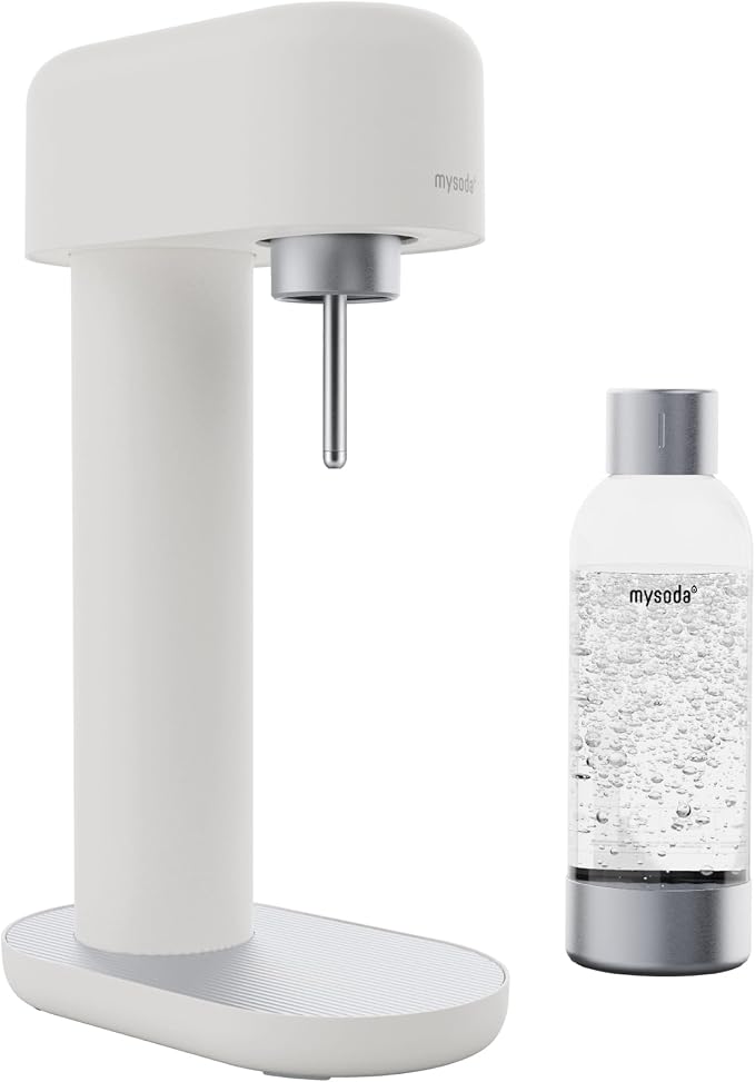 Mysoda Premium Carbonating Bottle 1L Silver - Image 3
