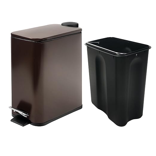 Stainless Steel Small Trash Can - Image 5