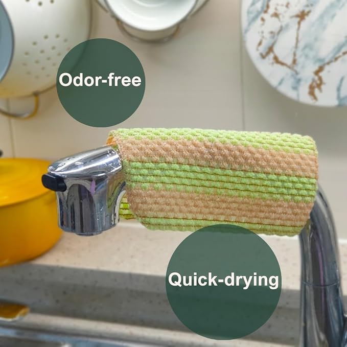 mibboom's Dish Scrubbers – Non-Scratch, Reusable Kitchen Sponges - Image 6