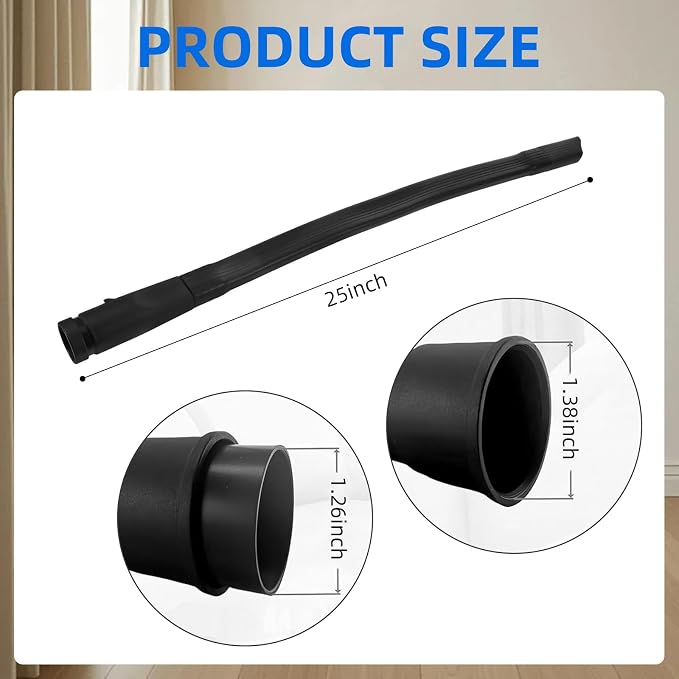 25 inch flexible vacuum hose tool accessory, suitable - Image 2