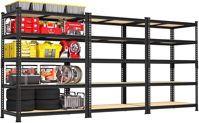 PrimeZone 36" x 16" x 72" Heavy Duty Storage Shelves by PrimeZone