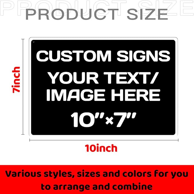 Aluminum Weatherproof Metal Signs - Image 2