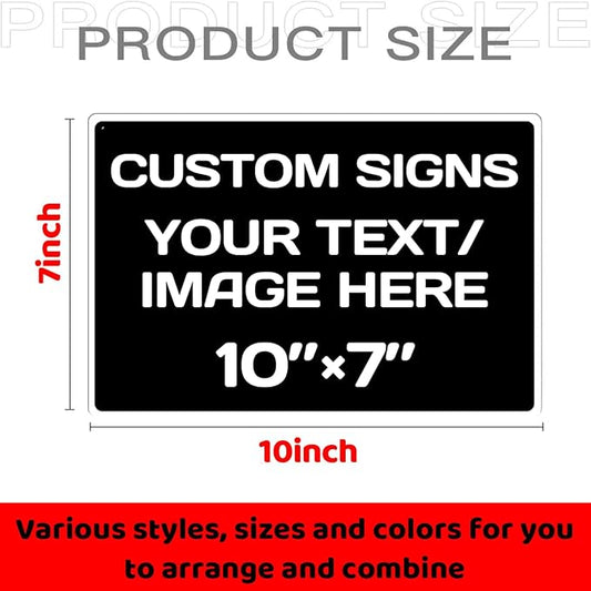 Aluminum Weatherproof Metal Signs - Image 2