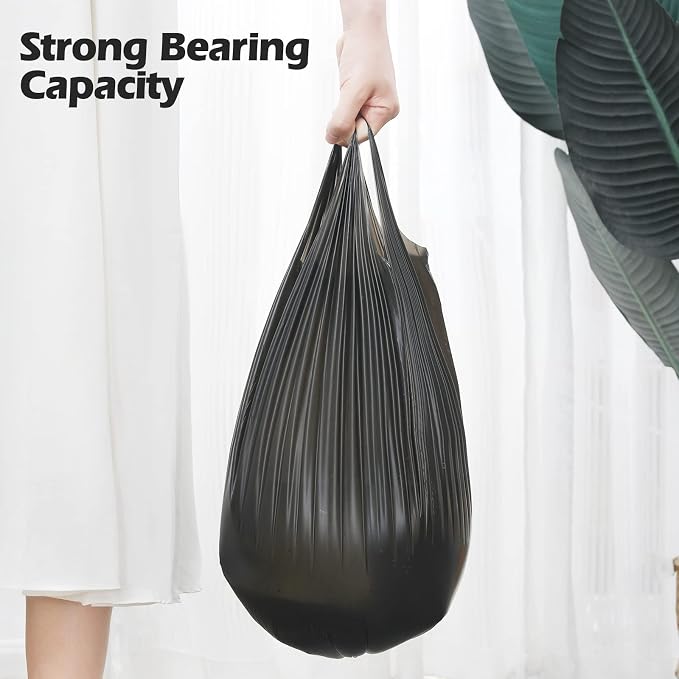 2-4 Gallon Portable Trash Bags, Bedroom Trash Can, Strong Trash Bags（Black） - Image 7