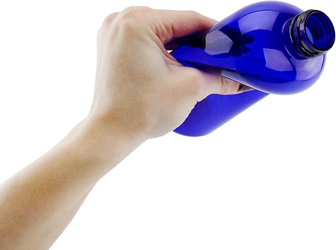 Cornucopia Brands 16oz Cobalt Blue PLASTIC Spray Bottles w/Heavy Duty Mist & - Image 7
