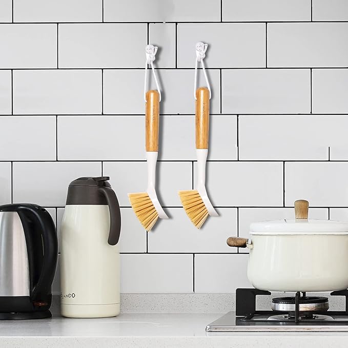 2 Pack Kitchen Dish Brushes - Image 5