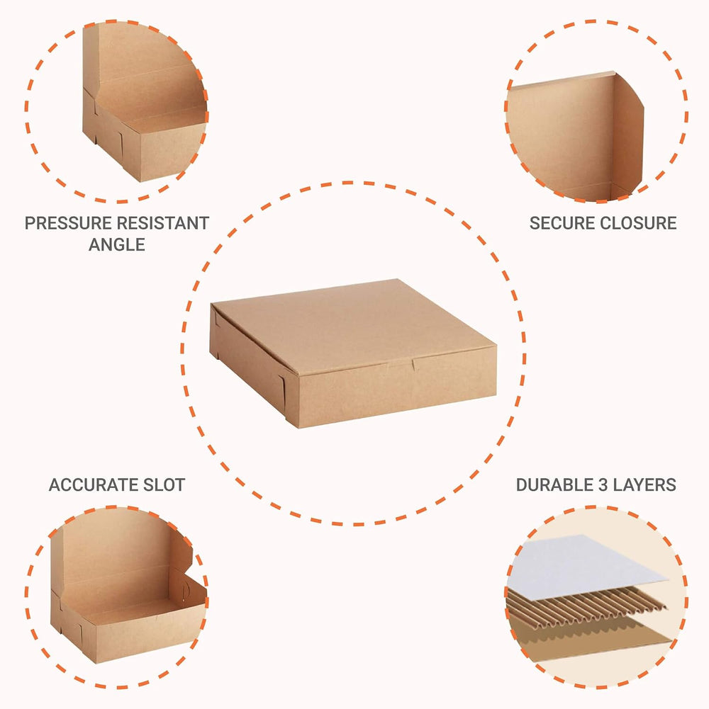 Ucanpack 10x4x2" Mailer Boxes 50 Pcs, Tuck Top Literature Mailers, Made ...