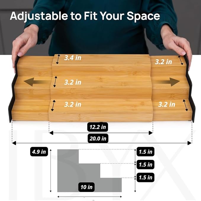 Ibyx Premium 3-Tier Spice Rack Organizer - Image 3