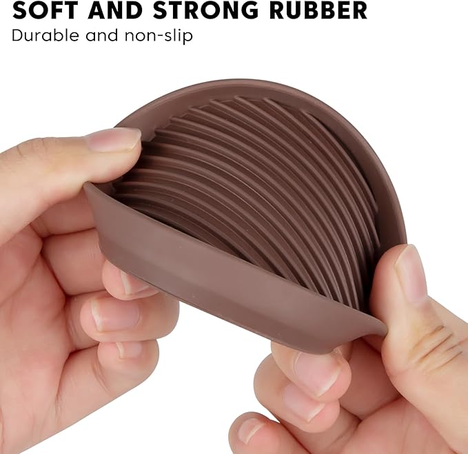 Rubber Non-Slip Furniture Pads Furniture Casters Cup Floor Protector - Image 9