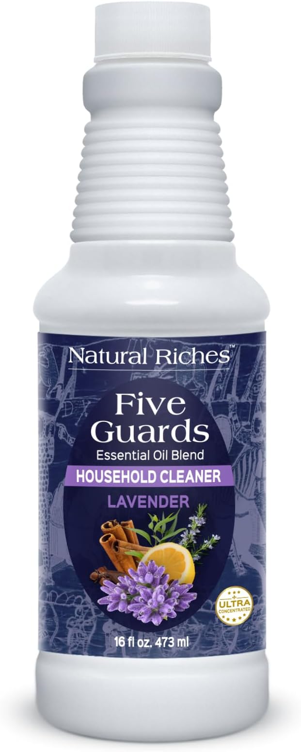 Natural Riches Household Cleaner Concentrate Five Guards Lavender scent from by NaturalRiches