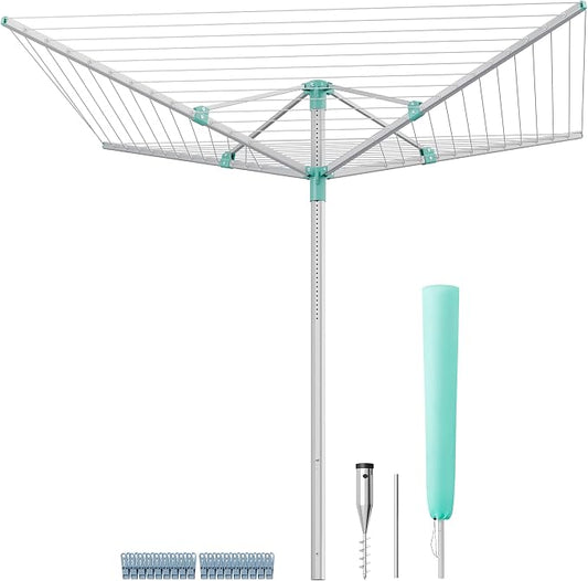 SONGMICS Umbrella Drying Rack, Retractable Outdoor Drying Rack, Height by SONGMICSbySONGMICSHOME
