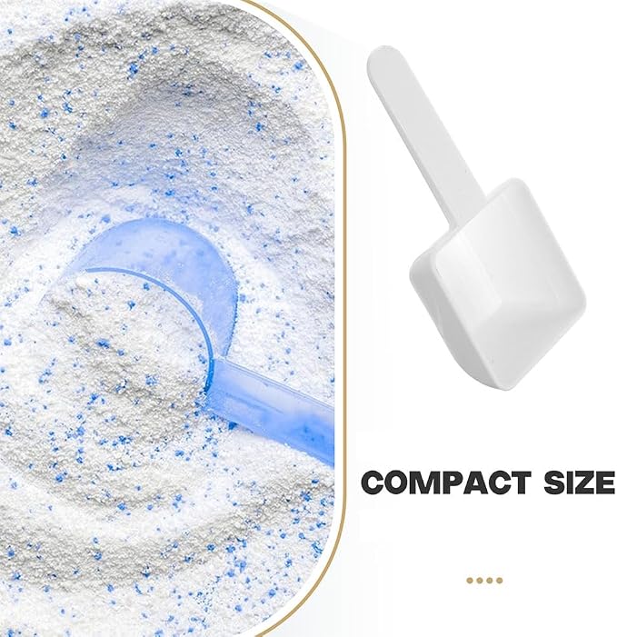 VOSAREA 30pcs Plastic Measuring Spoons Laundry Powder Small Scoops - Image 8