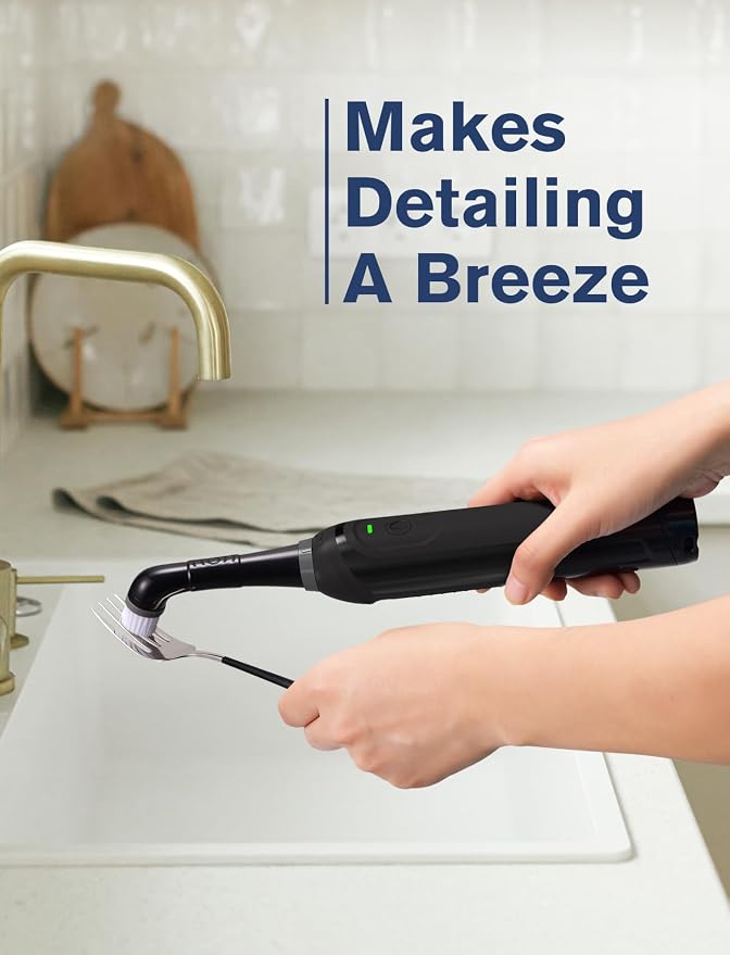 Sweepulire Rechargeable Electric Grout Brush, 2025 New Power Cleaning Brush - Image 7